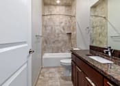 Thumbnail 28 of 35 - Large Soaking Tub In Bathroom at Encore Townhomes, Utica, MI, 48315