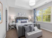 Thumbnail 25 of 38 - Comfortable Bedroom With Large Window at Encore at West Valley, White Lake, MI, Michigan, 48386
