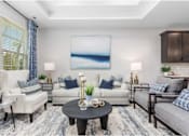 Thumbnail 12 of 38 - Gorgeous Living Room at Encore at West Valley, White Lake, 48386