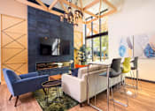 Thumbnail 5 of 37 - Resident Lounge with Media at Discovery Heights, Washington, 98029
