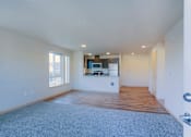 Thumbnail 9 of 22 - Living Room, Dining Room and Kitchen