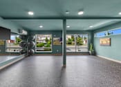 Thumbnail 33 of 66 - Yoga Studio with large windows and mirrors at Ovation at Paine Field