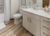 Thumbnail 14 of 66 - Bathroom spacious large mirror