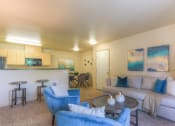 Thumbnail 15 of 30 - Living And Kitchen at The Seasons at Lea Hill Village, Auburn, Washington
