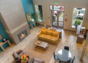 Thumbnail 4 of 30 - Community Room With Fireplace at The Seasons at Lea Hill Village, Auburn