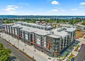 Thumbnail 3 of 43 - Aerial View of Apartment Complex at Solera Apartments, Renton, WA, 98056