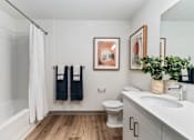 Thumbnail 36 of 43 - Bathroom with Sink at Solera Apartments, Renton, 98056
