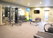 Thumbnail 21 of 29 - 24-hr Fitness Center with Cardio and Free Weights