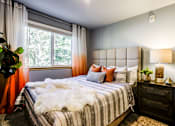Thumbnail 10 of 35 - Stylish Bedroom at Manor Way Apartments, Washington 98204