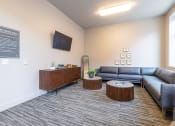 Thumbnail 5 of 25 - Media Center-TV and Couch