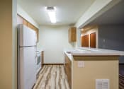 Thumbnail 12 of 22 - Fully Equipped Kitchen with Refrigerator Microwave and Dishwasner