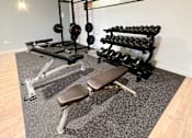 Thumbnail 20 of 46 - the gym at the flats at big tex apartments