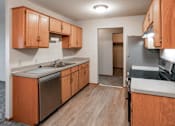 Thumbnail 4 of 33 - River Ridge Apartments Kitchen, Anoka, Minnesota