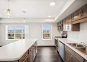 Thumbnail 9 of 43 - the preserve at ballantyne commons apartment kitchen