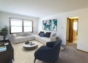 Thumbnail 2 of 20 - Adrian Street Flats Bedroom Staged, St. Paul, Minnesota