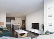 Thumbnail 17 of 43 - The Bridgewell Apartments Living Room