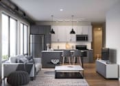 Thumbnail 5 of 85 - The Station at Malcolm Yards 2 Bedroom rendering, Minneapolis, Minnesota