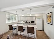 Thumbnail 24 of 30 - the preserve at ballantyne commons apartment kitchen and dining area