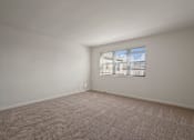 Thumbnail 11 of 18 - Empty room with carpeted floor and a window.