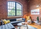 Thumbnail 3 of 46 - Modern Living Room at The Hudson, Richmond, VA
