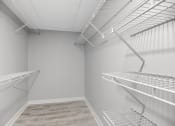 Thumbnail 12 of 35 - the walk in closet at Midtown Crossing in Raleigh, NC
