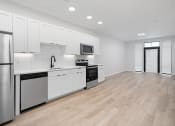 Thumbnail 46 of 58 - Fully Furnished Kitchen at Crossline, Ohio, 43201