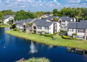 Thumbnail 20 of 40 - Aerial of buildings at Cypress Run Apartments in Orlando FL