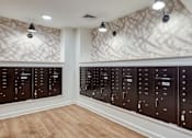 Thumbnail 22 of 40 - A wall of lockers with numbers on them.