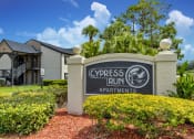 Thumbnail 23 of 40 - Sign at Cypress Run Apartments