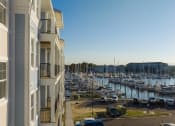 Thumbnail 41 of 47 - a view of a marina at The Port at East Beach Apartments and Marina, Norkfolk