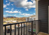 Thumbnail 21 of 53 - Balcony at The View at Blue Ridge Commons Apartments, Roanoke