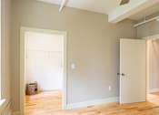 Thumbnail 11 of 16 - Closet in bedroom at luxury apartments in Downtown Richmond VA