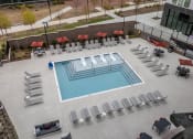 Thumbnail 43 of 47 - Aerial Pool View at Centro at Pine Nash, Wilson, NC