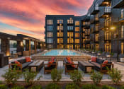 Thumbnail 2 of 58 - Outdoor Pool Lounge at Crossline, Ohio