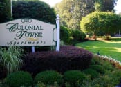 Thumbnail 35 of 39 - Colonial Towne Apartments Sign with landscaping