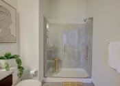 Thumbnail 37 of 55 - Luxurious Bathroom at The Lincoln Apartments, Raleigh