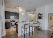 Thumbnail 28 of 55 - Gourmet Kitchen With Island at The Lincoln Apartments, Raleigh, NC, 27601