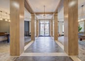 Thumbnail 24 of 55 - Entrance View Of Clubhouse at The Lincoln Apartments, Raleigh