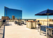 Thumbnail 54 of 56 - Rooftop Lounge With Outdoor Kitchen And Mountain Views at Residences at Richmond Trust, Richmond, VA