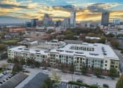 Thumbnail 1 of 55 - The Lincoln Exterior aerial view at The Lincoln Apartments, Raleigh, NC, 27601
