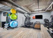 Thumbnail 28 of 31 - Modern Gym at The Falstaff in Raleigh, 27610