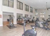 Thumbnail 31 of 43 - the gym is equipped with state of the art equipment at Village 1373, Greensboro, 27455