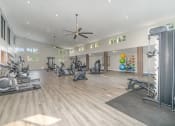 Thumbnail 30 of 43 - the gym is equipped with treadmills and other exercise equipment at Village 1373, Greensboro, NC 27455