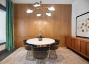 Thumbnail 10 of 57 - a dining room with a table and chairs at Shellbrook, Raleigh, North Carolina