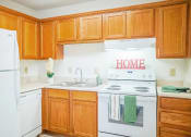 Thumbnail 14 of 39 - Kitchen at Townhomes for rent in Williamsburg VA