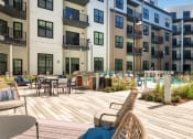 Thumbnail 31 of 38 - Outdoor Patio at Aura Stonebridge, Virginia, 23225
