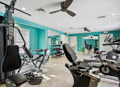Thumbnail 18 of 27 - Fitness Center at Montecito West in Raleigh, 27609