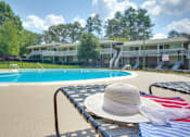 Thumbnail 19 of 45 - Swimming Pool with Lounge Chairs at Montecito, Raleigh