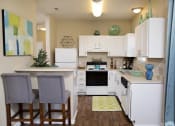 Thumbnail 23 of 46 - Kitchen at Northridge Crossing Apartments in Raleigh NC
