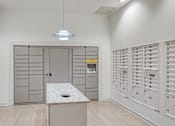 Thumbnail 20 of 36 - Mail room  at Helix Apartments in Chesapeake Va